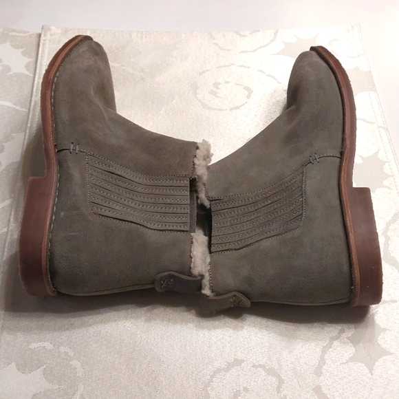 Seychelles NWOT Women's Pool Cozy Olive Green Size 8.5 Ankle Boots Booties Shoes - Picture 7 of 10